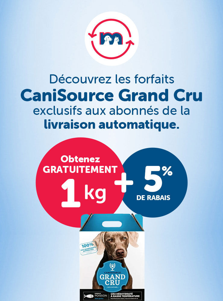 Forfaits CaniSource Grand Cru