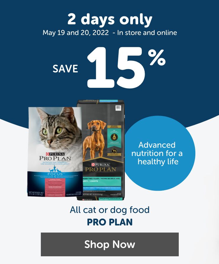Save 15% on Pro Plan food