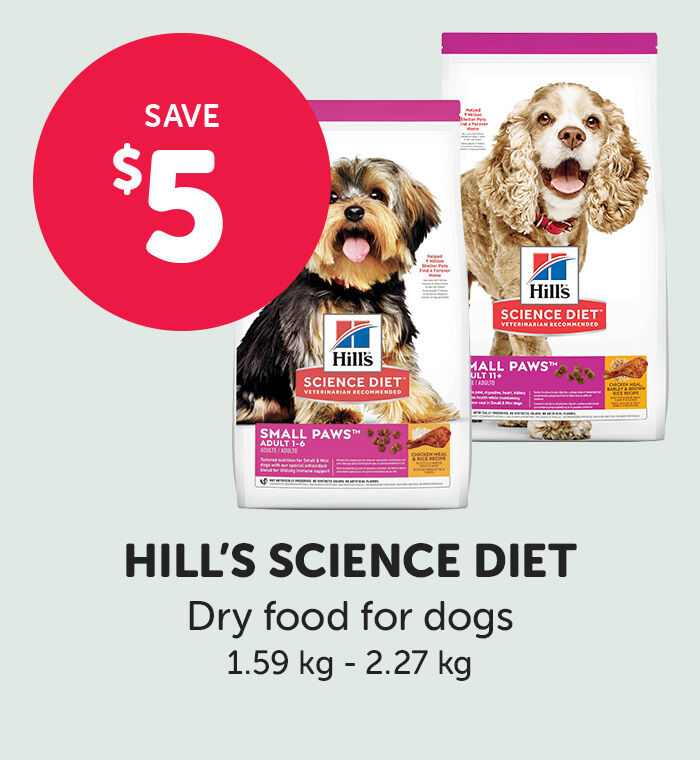 SAVE 5$ HILL’S SCIENCE DIET