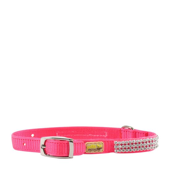 Rhinestone Collar for Tiny Dogs, pink Image NaN