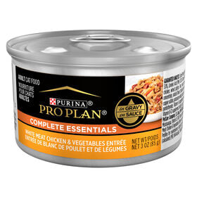 Complete Essentials White Meat Chicken & Vegetables Entrée for Adult Cats, 85 g