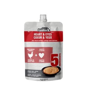 Plus Squeezable Heart and Eyes Cat Treat, 71 g