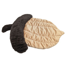 Tapis en peluche r&eacute;versible pour chat, Gland de ch&ecirc;ne