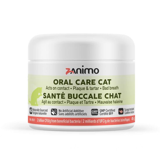 Poudre granul&eacute;e sant&eacute; buccale pour chats,  45 g Image NaN