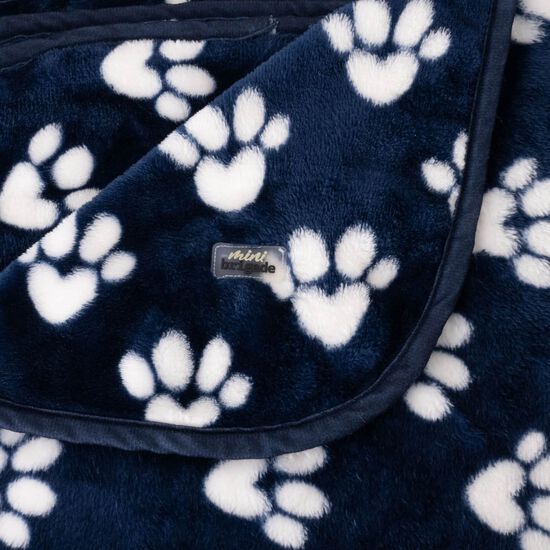 Pet Plush Blanket, Heart Paws Image NaN