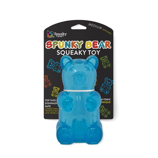 Jouet Spunky Bear couineur pour chiens, couleurs assorties Image NaN
