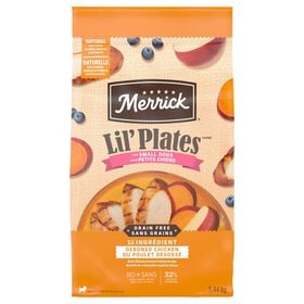 Nourriture s&egrave;che Lil' Plates vrai poulet et patate douce sans grains pour chiens de petites races