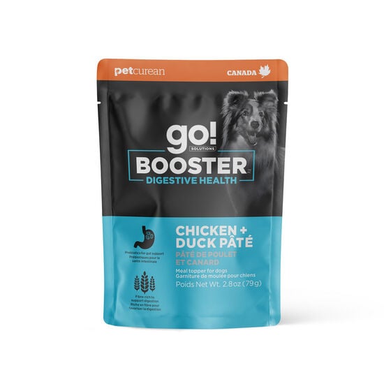 Booster Digestive Health Chicken and Duck Pâté Meal Topper for Dogs, 79 g Image NaN