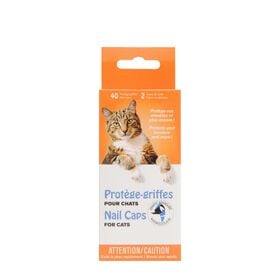 Nail caps for cats, clear
