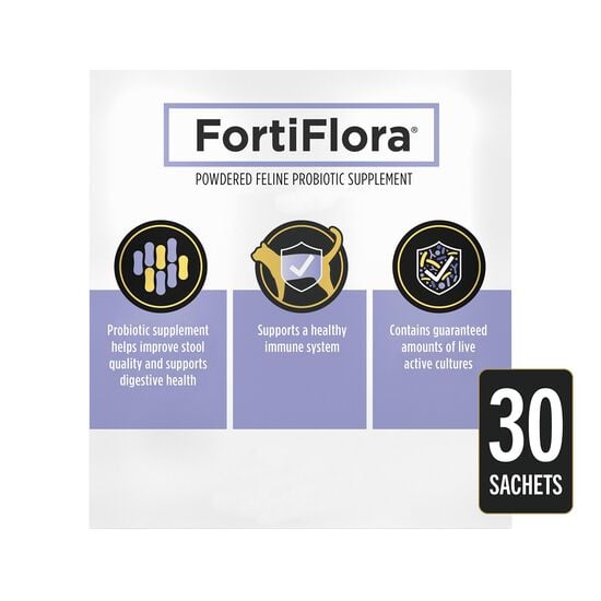 FortiFlora Powdered Probiotic Supplement for Cats, 30 g Image NaN