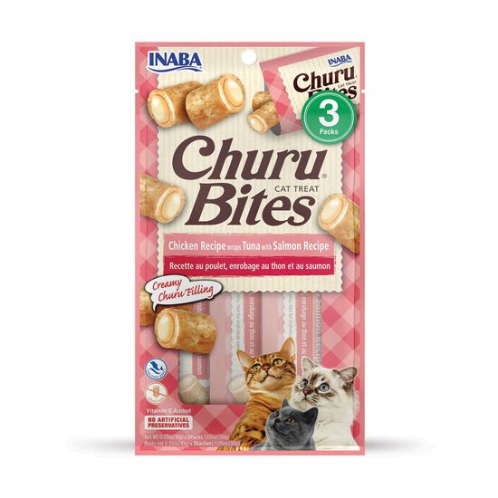 Bouch&eacute;es Churu recette au thon et saumon pour chats Image NaN