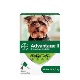 Topical Flea and Lice Protection for Dog -4.5 kg, 4 pack