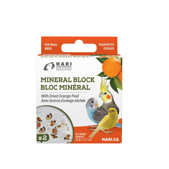 Mineral Block with Dried Orange Peel Image NaN