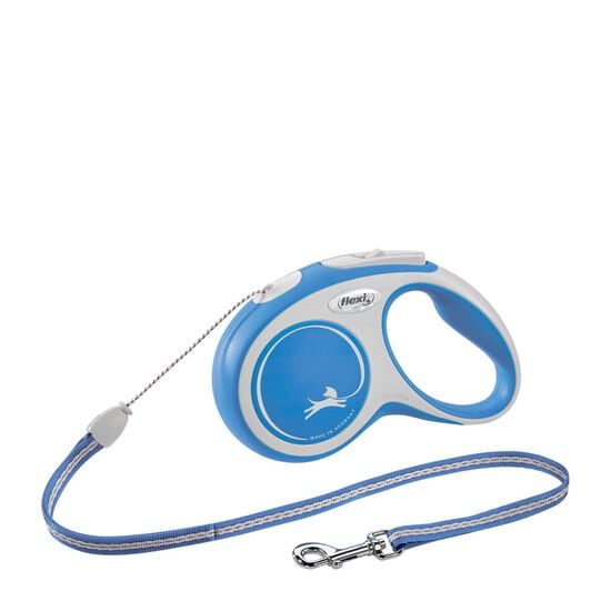 Blue Comfort cord retractable leash, 5m Image NaN