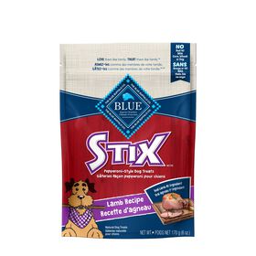 Stix soft-moist treats for dogs, lamb