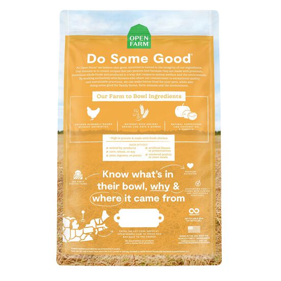 Formule au poulet fermier et grains anciens pour chiens Image NaN