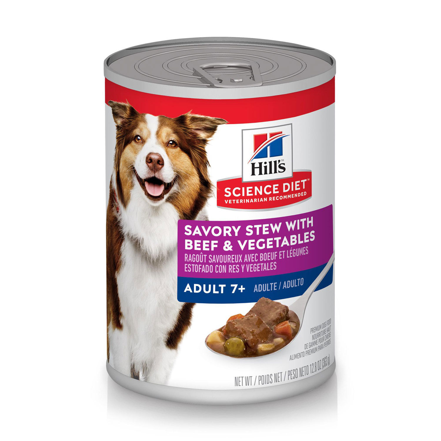 Savory Stew with Beef and Vegetables for Adult Dogs 7+ Hill's