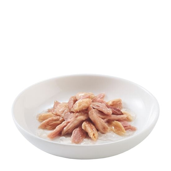 Nourriture humide pour chats thon et saumon, 6 x 50g Image NaN