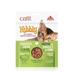 Nibbly cat treats, chicken & liver