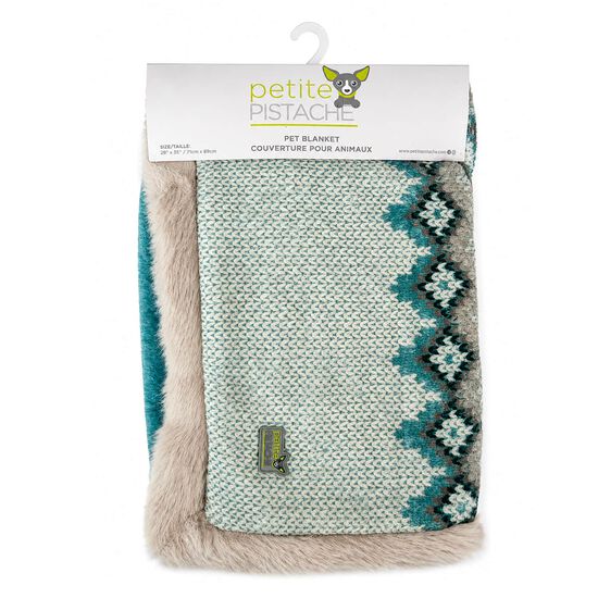 Couverture en peluche doubl&eacute;e en fausse fourrure pour tr&egrave;s petits chiens Image NaN