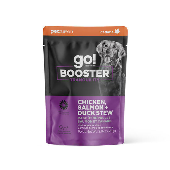 Booster Tranquility Chicken, Salmon and Duck Stew Meal Topper for Dogs, 79 g Image NaN