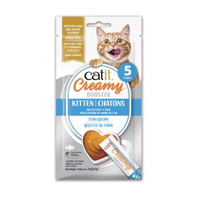 G&acirc;terie &agrave; l&eacute;cher au thon Creamy Booster pour chatons