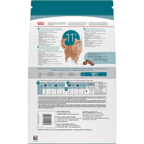Feline Health Nutrition&trade; Aging 11+ Dry Adult Cat Food, 2.72 kg Image NaN