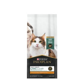 LiveClear dry food for cats, chicken and rice