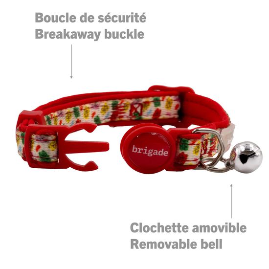 Collier en neoprene pour chats, Oursons sucr&eacute;s Image NaN