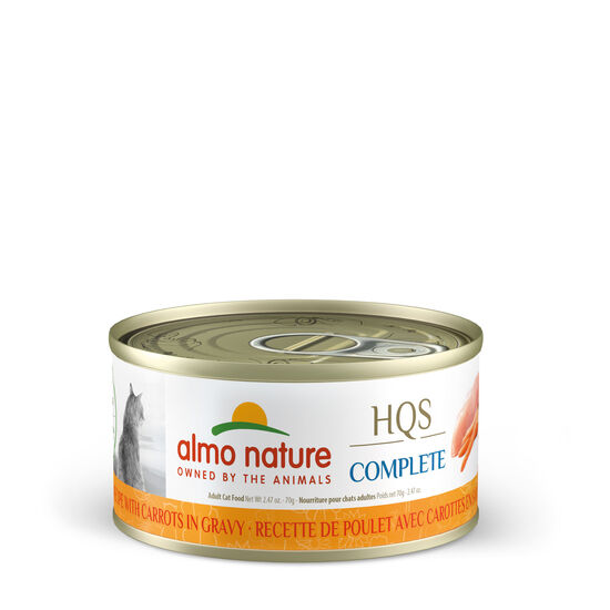 Canned chicken and carrots for adult cats Image NaN