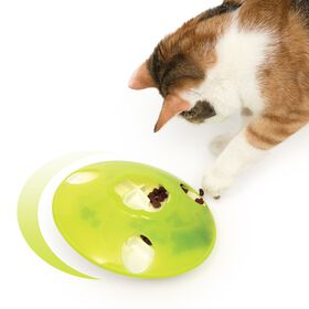 Cat play treat spinner
