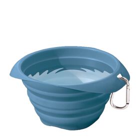Collaps-A-Bowl travel bowl, blue