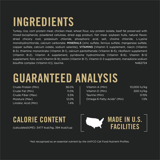 Specialized Indoor Hairball Turkey and Rice Dry Cat Food Formula, 1.59 kg Image NaN