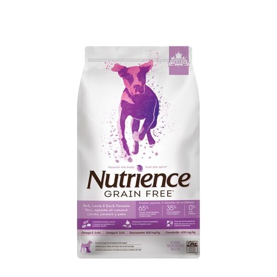 Grain Free Dry Food For Dogs, Pork, Lamb And Duck Image NaN