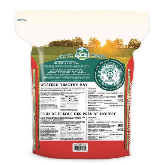 Foin Timothy occidental pour petits animaux, 1,13 kg Image NaN