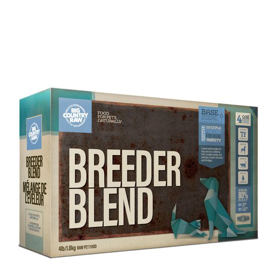 Dog and cat Breeder Blend raw food, chicken and beef Image NaN