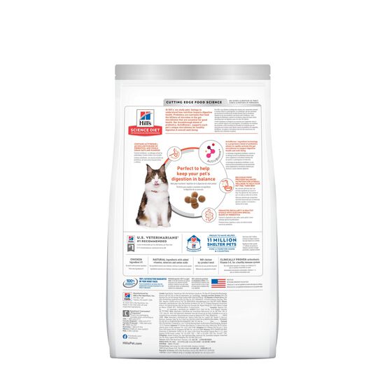 Adult Perfect Digestion Chicken, Barley, & Whole Oats Recipe Dry Cat Food, 5.89 kg Image NaN