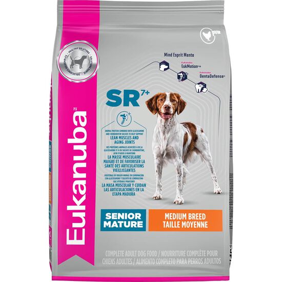 Dry Food for Medium Breed Senior Dogs, 15 kg Image NaN