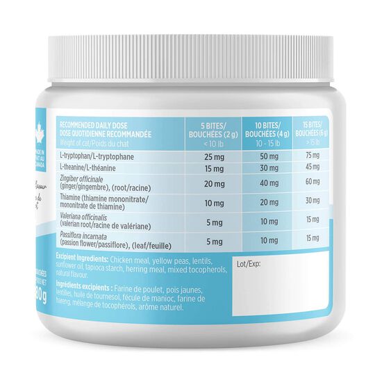 Suppl&eacute;ment calmant pour chats, 180 g Image NaN