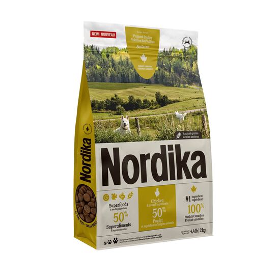 Nourriture s&egrave;che Nature Volailles des vall&eacute;es pour chiens, 2 kg Image NaN