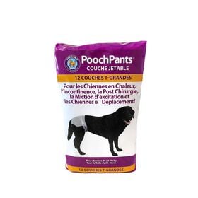 PoochPants Disposable Absorbent Diaper for Dogs, XL