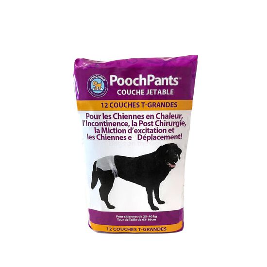 PoochPants Disposable Absorbent Diaper for Dogs, XL Image NaN