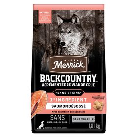Nourriture lyophilis&eacute;e Backcountry recette Prise du Pacifique sans grains pour chiens