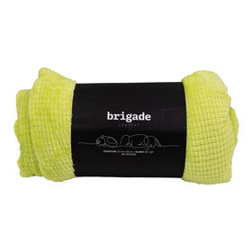 Jeté jacquard ultra douce, vert
