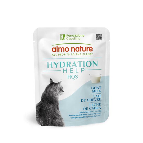 Lait de chèvre HQS Hydration Help pour chats Image NaN