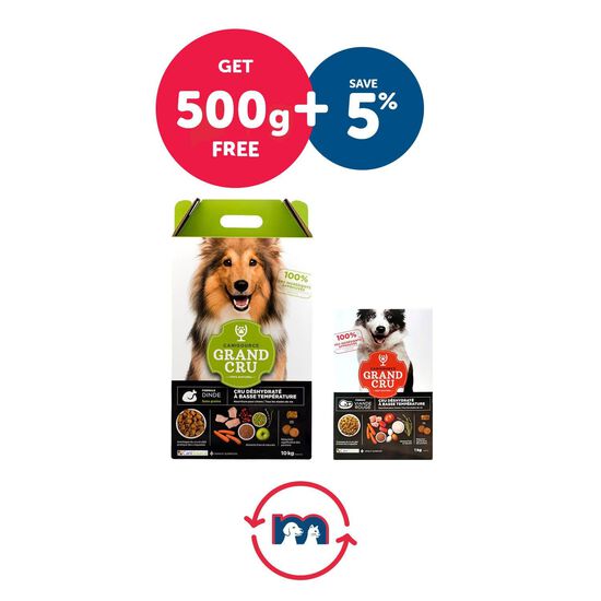 Forfait CaniSource Grand Cru Formule sans grains &agrave; la dinde pour chien Image NaN