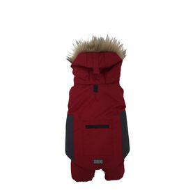 Red Winter Snow Suit for Dog, 2XL