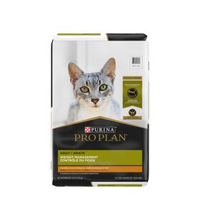 Adult weight management chicken & rice dry cat food