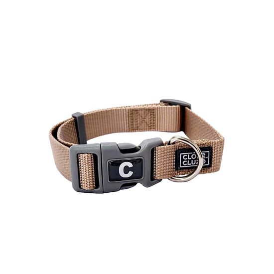 Collier ajustable pour chiens, crème Image NaN