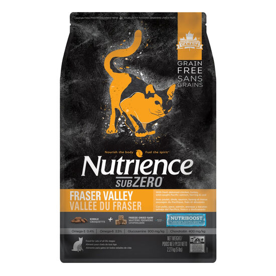Grain-free Fraser valley formula dry food for adult cats Image NaN